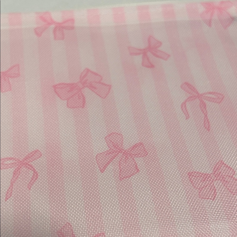 Pink Bow Makeup Pouch - Picture 3 of 3